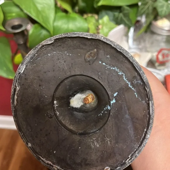 Vintage Brass Candlesticks -, Solid Brass Candle Holder - Picture 4 of 7